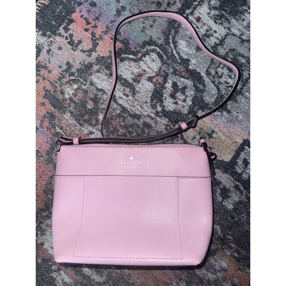 kate spade new york Handbags - Vintage Kate Spade New York Authentic Crossbody Pink Patrice-MSRP $199 -WKRU6670